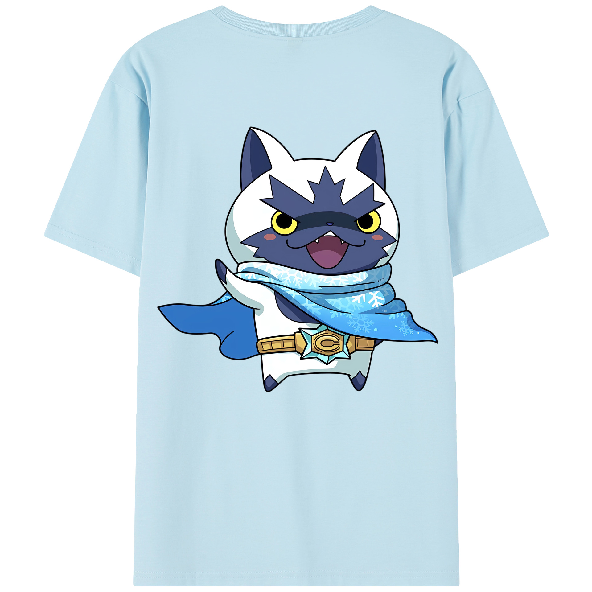 （画像用） 妖怪ウォッチ Yo-kai Watch 綿100％半袖Tシャツ（背面プリント）